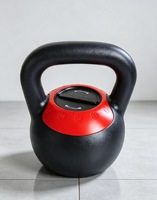 Ensemble d'haltères kettlebell en fer réglables, nouveau design, 16/18/24 kg, écologiques et durables, vente en gros