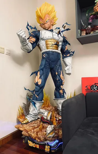 Lote al por mayor <span class=keywords><strong>de</strong></span> la mejor relación calidad-precio: Figura <span class=keywords><strong>de</strong></span> Vegeta 1/1, <span class=keywords><strong>de</strong></span> fibra <span class=keywords><strong>de</strong></span> vidrio resistente a los rayos UV, estatua del Príncipe Saiyajin <span class=keywords><strong>de</strong></span> <span class=keywords><strong>Dragon</strong></span> <span class=keywords><strong>Ball</strong></span> Z para exhibición en centros comerciales - Product Image 3