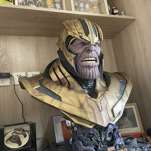 โมเดลสะสม ธานอส ซูเปอร์ฮีโร่จากมาร์เวล งานเรซิ่น สำหรับตกแต่งบ้าน - Product Image 4