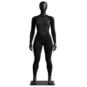 Combinaison de plongée intégrale unisexe en néoprène premium avec fermeture éclair dorsale, logo frontal et épaisseur thermique de 3 mm - Product Image 1