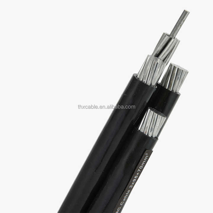 AAC AAAC ACSR Aluminum Alloy Aerial Bundle Cable 0.6/1kV XLPE ...