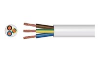 Cable Eléctrico Plano Trenzado con Aislamiento de PVC y Cobre RVVB de 2 Núcleos, Estándar Nacional, para Uso Doméstico y en Edificios, 1/1.5/2.5/4/6mm