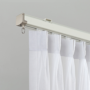 Chất lượng cao Thiết kế hiện đại Rèm kim loại theo dõi trang trí nội thất Phụ kiện cho phòng khách & khách sạn học tập & văn phòng sử dụng - Product Image 1