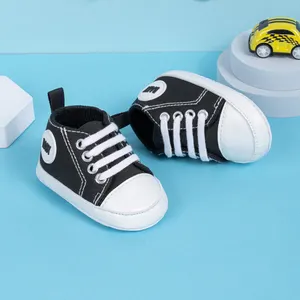 New Arrival Stylish Baby Canvas Shoes Bottom Baby Shoes For 2024 Fashion Baby Footwear