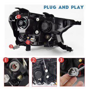 HCMOTIONZ Phares LED pour <span class=keywords><strong>Ford</strong></span> Ranger 2015-2020 T6 T7 avec Animation de Démarrage et Clignotant Séquentiel - Product Image 5