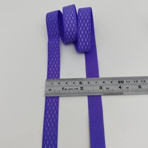 Vente en gros de ruban de ceinture en nylon spandex personnalisé de la marque HH4K, nouvelle fonctionnalité, haute élasticité, 10-20 mm, utilisation vestimentaire, noir/blanc - Product Image 3