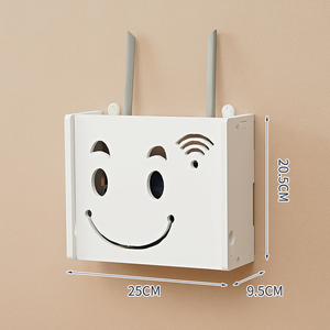 Boîte de rangement murale WiFi Router Mountable Cover Shelf pour une organisation pratique du routeur - Product Image 2