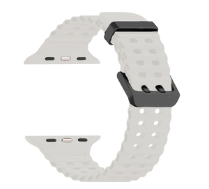 <span class=keywords><strong>Bracelet</strong></span> en Silicone Océan pour <span class=keywords><strong>Apple</strong></span> <span class=keywords><strong>Watch</strong></span> 42 46 <span class=keywords><strong>Ultra</strong></span> 49mm <span class=keywords><strong>Bracelet</strong></span> Sport Respirant pour IWatch 10 9 8 5 2 4 1 SE 40mm <span class=keywords><strong>Bracelet</strong></span> - Product Image 2