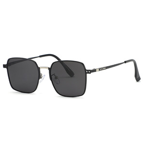 Gafas de Sol Cuadradas de Metal SPOEN, Polarizadas UV400, Elegantes, para Hombre, Protección Solar - Product Image 5