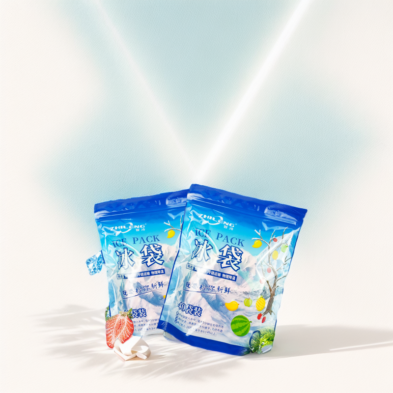 Wholesale Self Absorbent Ice Pack Fresh Frozen Preservation Double Mask Anti Adhesion Free Injection Water Ice Pack