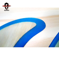 Kitesurf Karbon Sarang Lebah Resin Serat Kaca Merah Selancar Papan Selancar Papan Selancar