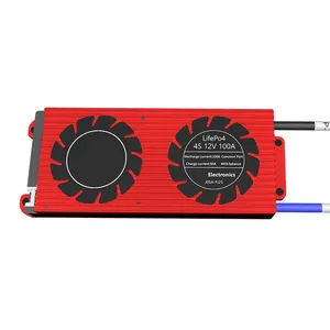 Дейли Lifepo4 bms 4s 12V 100a водонепроницаемый батарейный блок управления системы для e-мотор или хранения