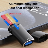 Adaptateur universel de lecteur de carte multifonctionnel de carte de USB-C/type-c à TF