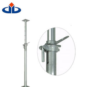 Étais métalliques pour échafaudages de construction de 1,8 m, 3 m, 4 m et poteaux de soutènement réglables en acier - Product Image 3