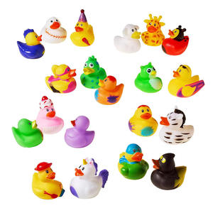 Non-Mold Multi Color <strong>Ducks</strong> Swimming Pool Bathtub PVC <strong>Ducks</strong> Squeaky Bath Toys - Product Image 1