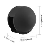 Capuchon d'objectif en silicone Pro PULUZ pour Insta360 X5, étui de plongée invisible, protection d'objectif anti-rayures, anti-poussière, protection