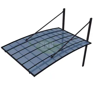 Carport en Polycarbonate étanche en aluminium, composant pour pneus d'extérieur, canopée et caravanes, <span class=keywords><strong>Garage</strong></span>, tente de Parking pour voitures - Product Image 1
