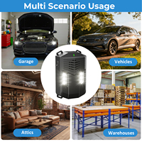 Répulsif anti-rongeurs pour voiture amélioré Dispositif antiparasitaire intelligent de dissuasion de souris à ultrasons sous le capot avec chargement USB pour baie moteur