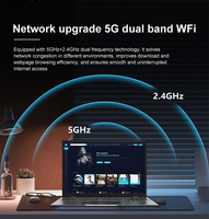 Nouvel ordinateur portable fin 15,6 16'' 12 Go 16 Go de RAM 128 Go 256 Go 512 Go 1 To SSD Int-el Ordinateur portable avec lecteur d'empreintes digitales et clavier rétroéclairé