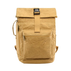 Wholesale Custom Logo PPB060 German Washable Kraft Paper Promotion Gifts Laptop Backpack Men Women Laptop Backpack in Stock