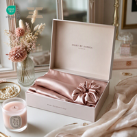 Taie d'oreiller en soie de mûrier 25 Momme, imprimée or à chaud, design personnalisé, vente en gros, MOQ pour marque, pour la beauté des cheveux et de la peau