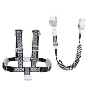 Gelang tali baja pelindung anak-anak, tali Harness Anti hilang & tali baja pengekang bayi balita dengan gelang tali kalung - Product Image 5