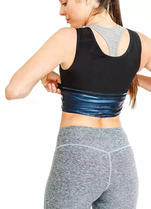 Men Heat Trapping Fitting Weight Loss Slimming <strong>Vest</strong> Workout Shirts Waist Trainer Gym Tank Top <strong>Sweat</strong> Body Shaper Sauna <strong>Vest</strong> - Product Image 6
