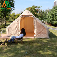 Tente de camping gonflable, pour 3 à 4 personnes, extérieur, prêt à l'emploi, livraison rapide