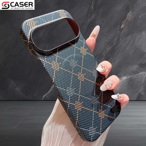 Étui de téléphone ultra fin demi-cadre en fibre de carbone pour <span class=keywords><strong>Google</strong></span> Pixel 8-11pro, protection magnétique anti-empreintes digitales pour grand appareil photo - Product Image 2