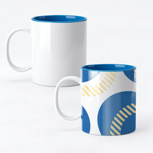 Taza de Polímero de 11oz para Sublimación al por Mayor, con Interior de Color, Recubierta para Transferencia de Calor, Personalizable, para Café, con <span class=keywords><strong>Ocho</strong></span> Colores - Product Image 3