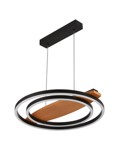 modern home pendant lamps wooden led <b>dining</b> room pendant <b>lights</b> for living room - Product Image 2