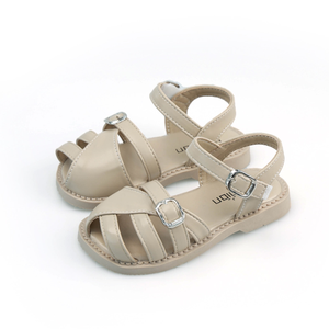 Sandalias Romanas Casuales de Verano para Niñas, con Punta Cerrada y Diseño Calado - Product Image 1