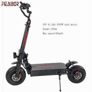 Scooter Eléctrico Fieabor Q13 de 13 Pulgadas, 60v, 3000w*2, para Adultos, con Ruedas Grandes y Batería Potente - Product Image 2