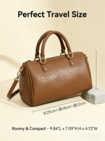 Sac Boston personnalisé pour femmes, logo personnalisable, minimum 5 pièces |   Sac fourre-tout et sac à bandoulière pour femme, idéal pour la vente en gros et la personnalisation