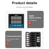 Compteur de temps numérique série ZN72 12V 24V 36V 220V 380V Minuteur multifonction Contrôleur rotatif Compteur de révolutions