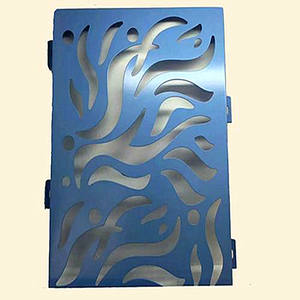 레이저 절단 알루미늄 장식 인테리어 금속 벽 패널 장식 - Product Image 1