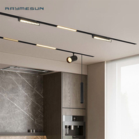 Leimai, Muy Popular en África, Lámpara de Rejilla Magnética Plegable LED Moderna de 6W, 12W, 18W, la Más Vendida, para Riel Magnético