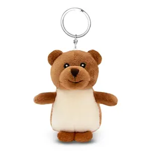 Porte-clés en peluche ours, gadgets personnalisés - Product Image 3