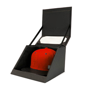 Scatole per cappelli fedora da uomo in cartone con logo personalizzato design scatola da imballaggio per cappello in <span class=keywords><strong>velluto</strong></span> da <span class=keywords><strong>donna</strong></span> scatole per cappelli da regalo di lusso - Product Image 5