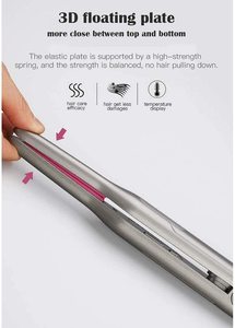 Thiết Kế Mới 3/10 Inch Bút Chì Nhỏ Mini Phẳng Sắt Tóc Ép Tóc Curler 2 Trong 1 Râu Tóc Sắt Mini Pixie - Product Image 3