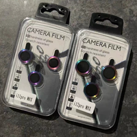 Protecteur d'écran d'objectif de caméra Offre Spéciale pour iPhone 14 Pro Max 14 plus 15 16 13 12 protecteur d'écran d'objectif de caméra en verre trempé