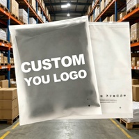 Sac refermable à fermeture éclair imprimé avec logo, biodégradable, givré, couleur personnalisée, pour emballage de t-shirts et vêtements – Meilleures ventes