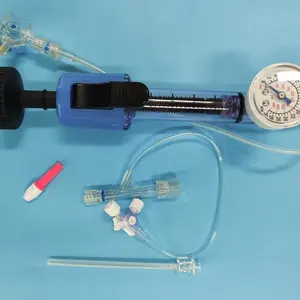 Tianck Medical Manufacturer Type B Inflator With Y Connector 30atm 40atm Balloon Inflation Device