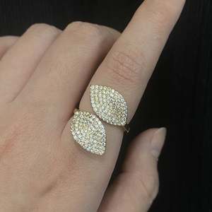 Anillo de mujer Chapado en platino ajustable RAKOL RP2033 - Product Image 6