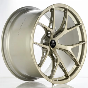 Jantes FI R EVO forgées monobloc à rayons creux et concaves profondes, personnalisées 18 19 20 21 pouces 5x120 5x112 pour BMW M3 M4 Audi RS5 Porsche - Product Image 6