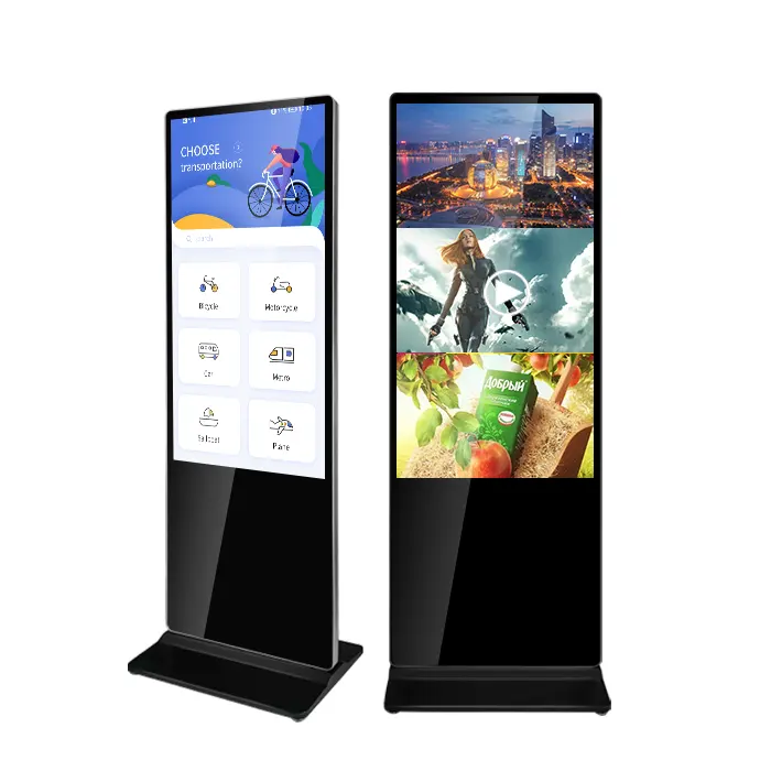 high quality full hd Indoor vertical LCD cheap advertising display screen