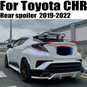 Aileron arrière pour TOYOTA C-HR CHR XA10 2019 2020 2021 2022, aileron arrière, décoration de voiture, accessoires de tuning, kit carrosserie, fibre de carbone - Product Image 1