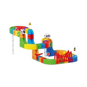 Ensemble de blocs de construction magnétiques polyvalents pour voitures sur rail, <span class=keywords><strong>jouet</strong></span> de construction de piste de <span class=keywords><strong>train</strong></span> 3D DIY, <span class=keywords><strong>jouet</strong></span> créatif à assembler pour enfants - Product Image 5