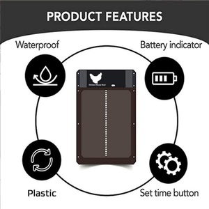 Puerta Automática <span class=keywords><strong>para</strong></span> Gallinero Autotic Chicen Cop Dor de Nueva Generación con Sensor de Luz, <span class=keywords><strong>para</strong></span> Uso Doméstico, Gallinero Pequeño ZZ-2006 - Product Image 2