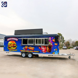 CAMPTRL Remorque alimentaire commerciale, Camion de restauration rapide, Chariot de <span class=keywords><strong>vente</strong></span> ambulante pour BBQ et café, avec cuisine complète, à vendre aux États-Unis - Product Image 5